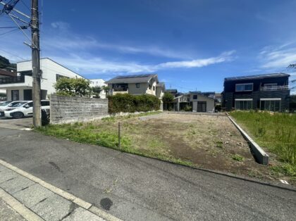 成約御礼（売地/逗子市新宿3丁目）